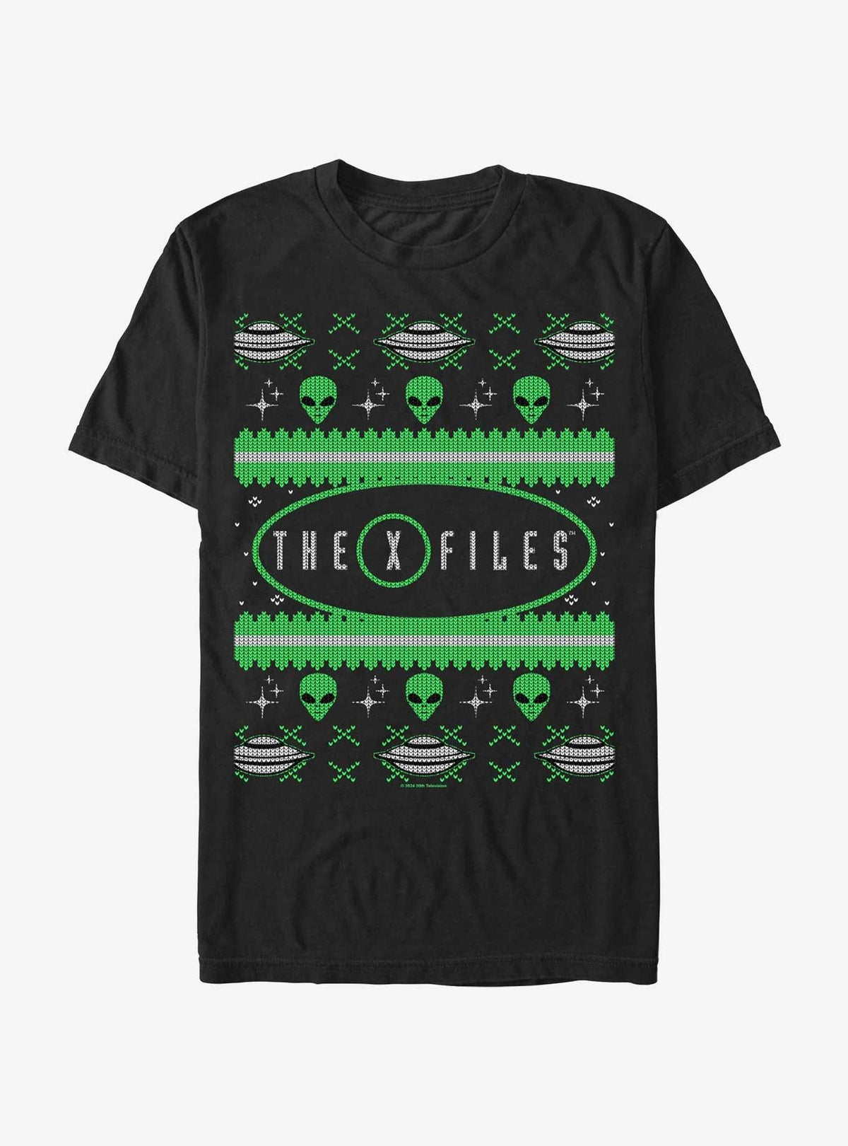 The X-Files Ugly Christmas T-Shirt 2