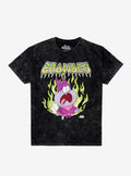 Chowder Metal Flames Mineral Wash T-Shirt
