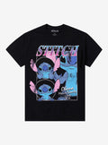 cute blue alien Collage T-Shirt 3