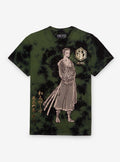 pirate anime Zoro Foil Tie-Dye T-Shirt