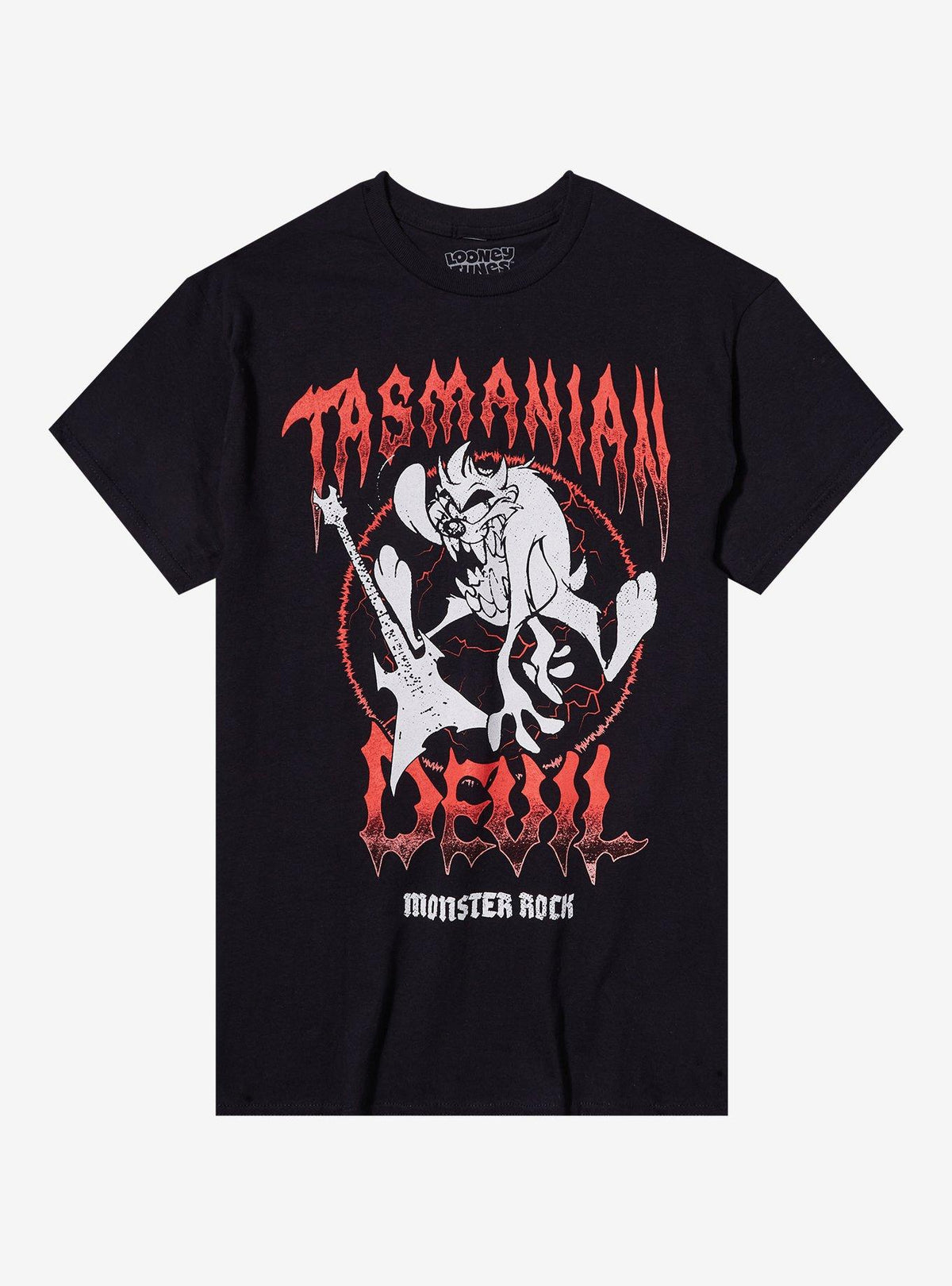 Looney Tunes Tasmanian Devil Rock Double-Sided T-Shirt