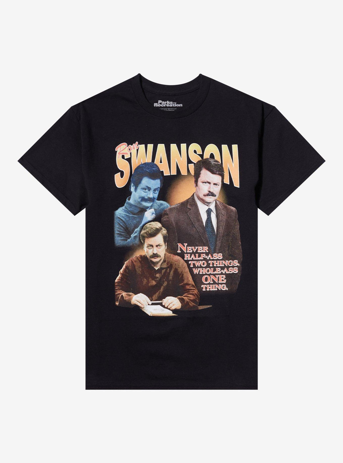 Parks And Recreation Ron Collage T-Shirt