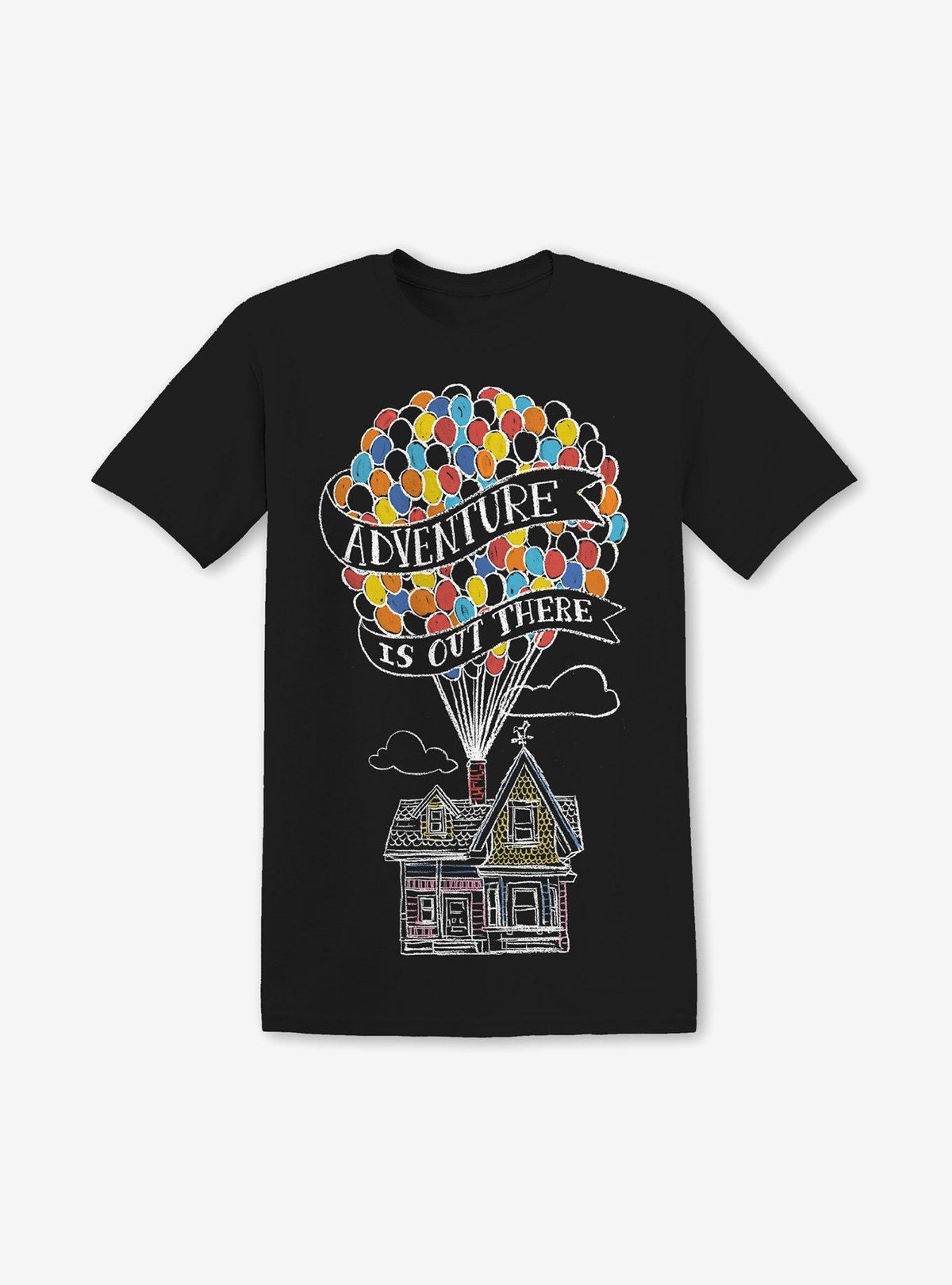 Up House Balloons Boyfriend Fit Girls T-Shirt
