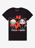 Pucca Garu Hearts Boyfriend Fit Girls T-Shirt