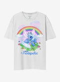 Neopets Uni Rainbow Boyfriend Fit Girls T-Shirt | Premium Unisex T-Shirt, Trending Graphic Tee