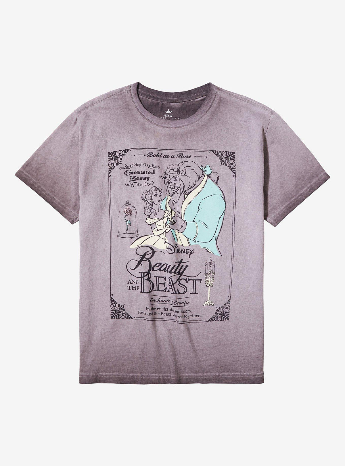 Beauty And The Best Poster Oil Wash Girls T-Shirt