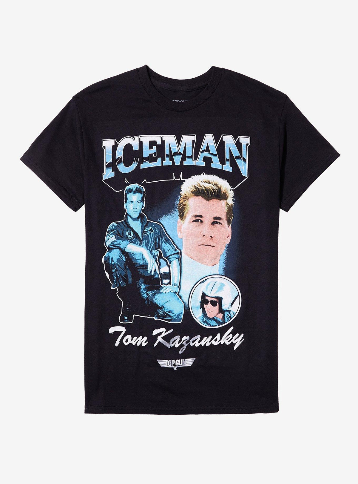 Top Gun Iceman Collage T-Shirt