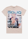 supernatural anime Gojo Magazine Cover T-Shirt