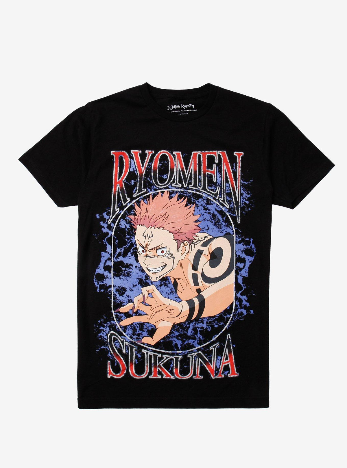 supernatural anime Ryomen Sukuna Jumbo Print T-Shirt