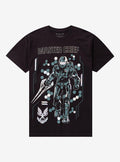 Halo Master Chief Holographic Foil Print T-Shirt 2