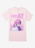 Tokyo Ghoul Rize Pink T-Shirt 2