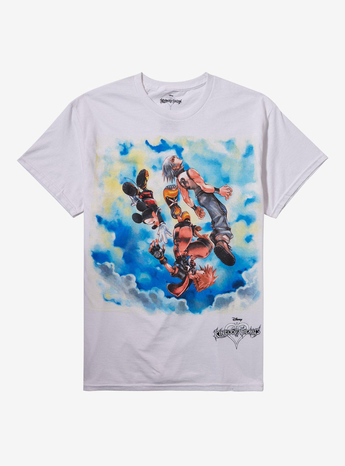 Kingdom Hearts Trio Sky Girls T-Shirt 2