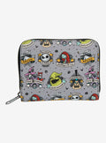 spooky holiday Tattoo Art Mini Zipper Wallet 2