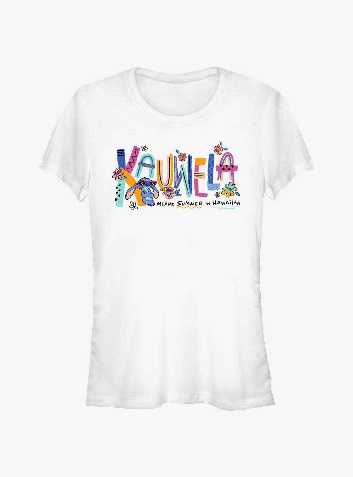 island alien duo Kauwela Means Summer Girls T-Shirt