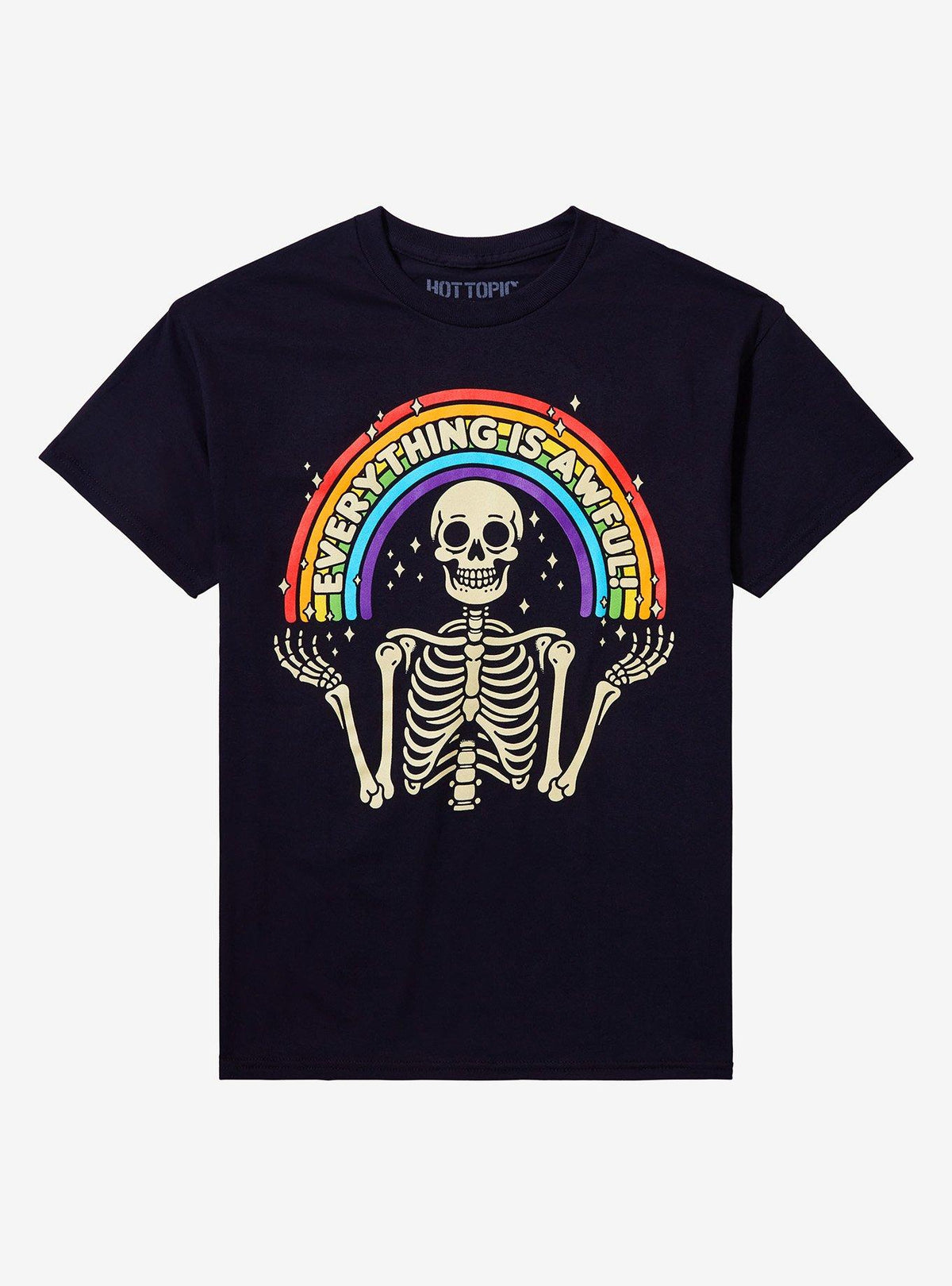 Everything Is Awful Skeleton T-Shirt 2