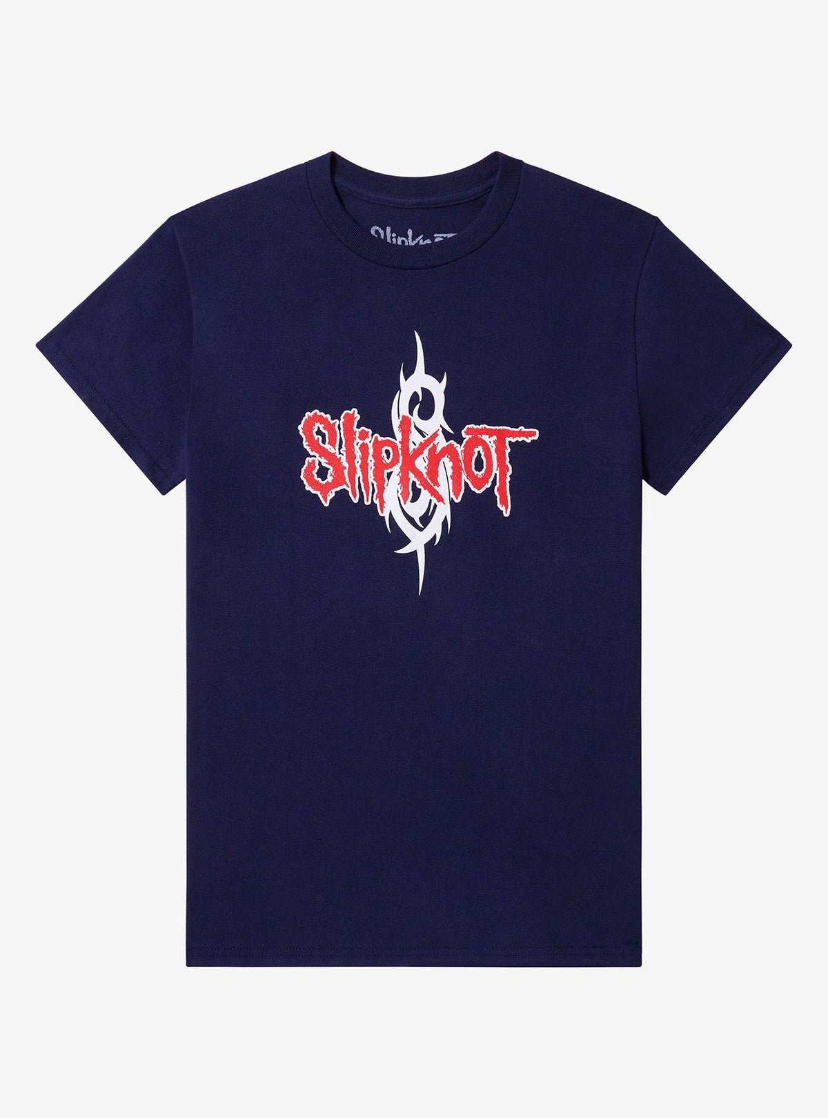 Slipknot Logo Barcode Boyfriend Fit Girls T-Shirt