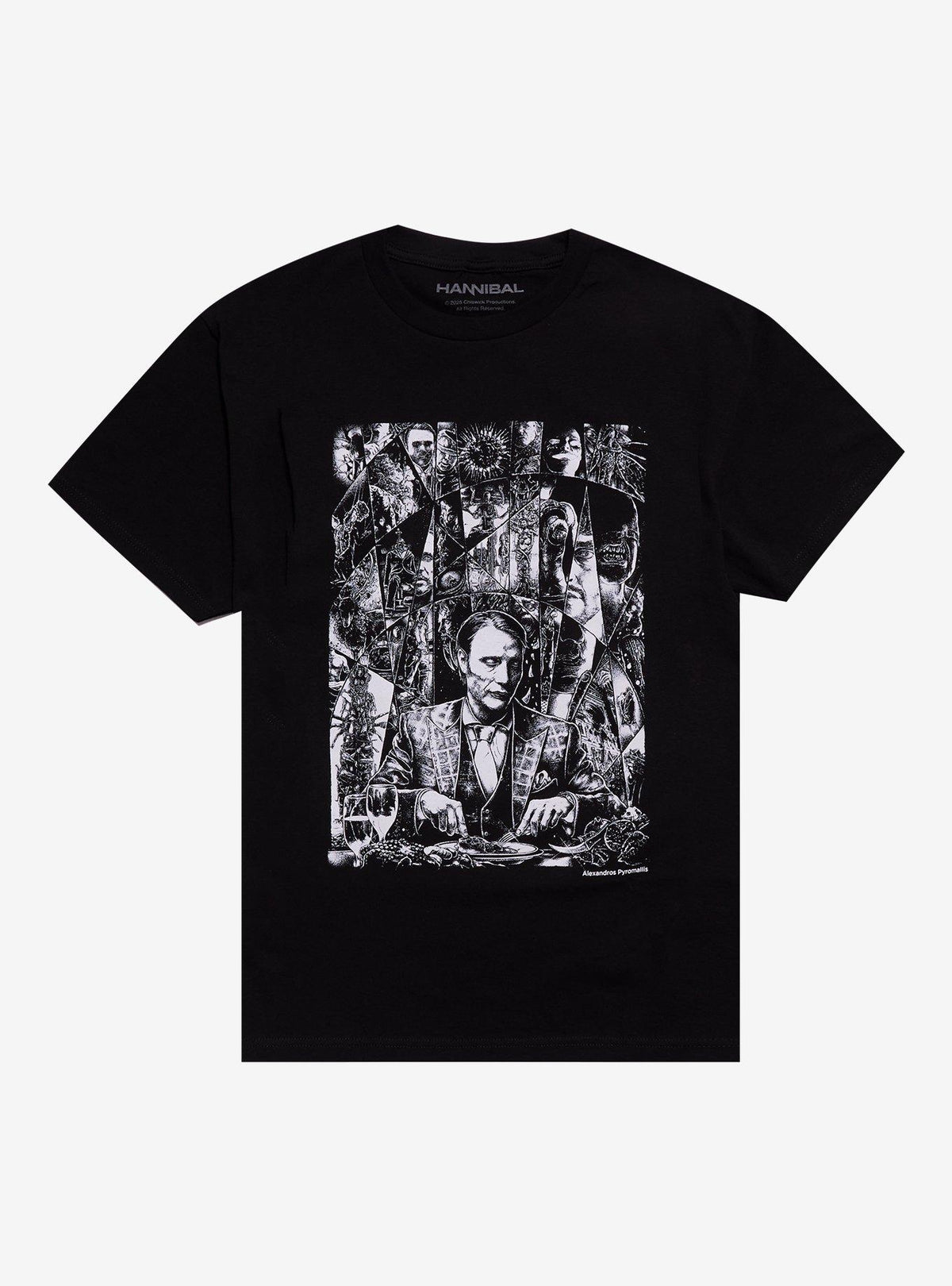 Hannibal Mosaic Portrait T-Shirt 2