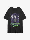 spooky holiday Boogie's Crew Lock Girls Oversized T-Shirt