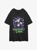 spooky holiday Boogie's Crew Shock Girls Oversized T-Shirt