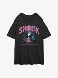spooky holiday Collegiate Shock Girls Oversized T-Shirt
