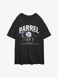 spooky holiday Collegiate Barrel Girls Oversized T-Shirt