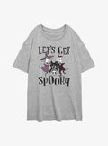 spooky holiday Get Spooky Girls Oversized T-Shirt