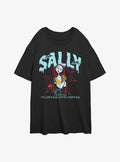 spooky holiday Collegiate Sally Girls Oversized T-Shirt
