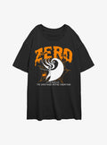 spooky holiday Collegiate Zero Girls Oversized T-Shirt