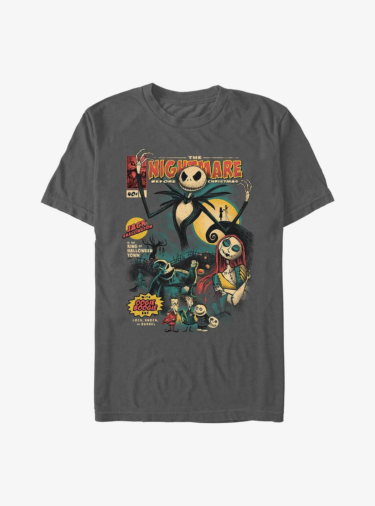 spooky holiday Comic Cover Garment Dye T-Shirt 3