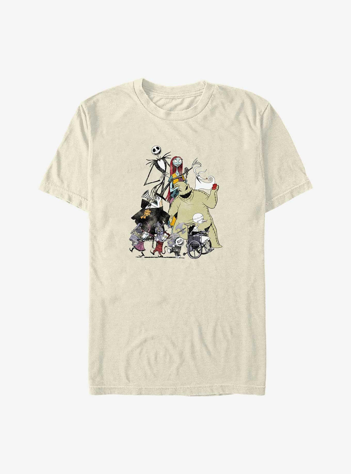 spooky holiday Group Shot Garment Dye T-Shirt