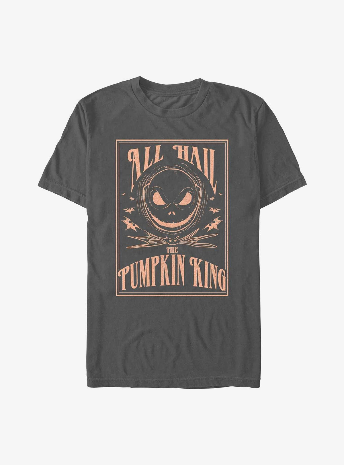 spooky holiday Hail The Pumpkin King Garment Dye T-Shirt