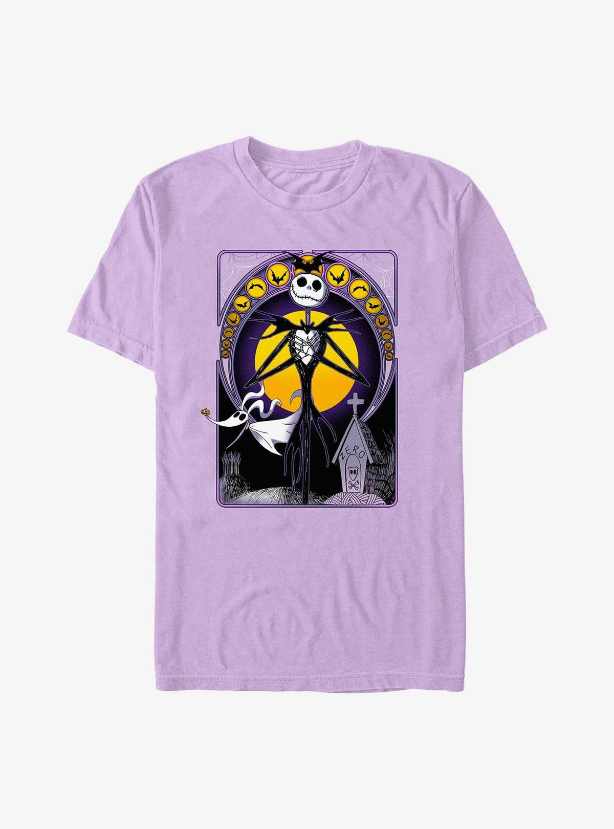 spooky holiday Jack Nightmare Nouveau Garment Dye T-Shirt