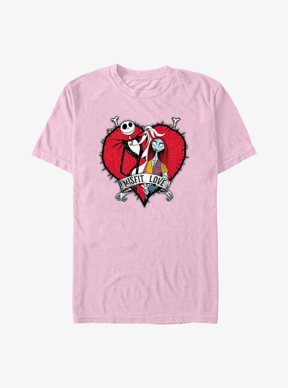 spooky holiday Jack Sally Misfit Love Garment Dye T-Shirt