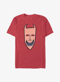 spooky holiday Lock Face Garment Dye T-Shirt
