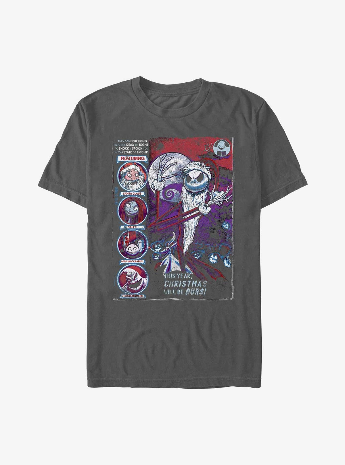 spooky holiday Nightmare Garment Dye T-Shirt