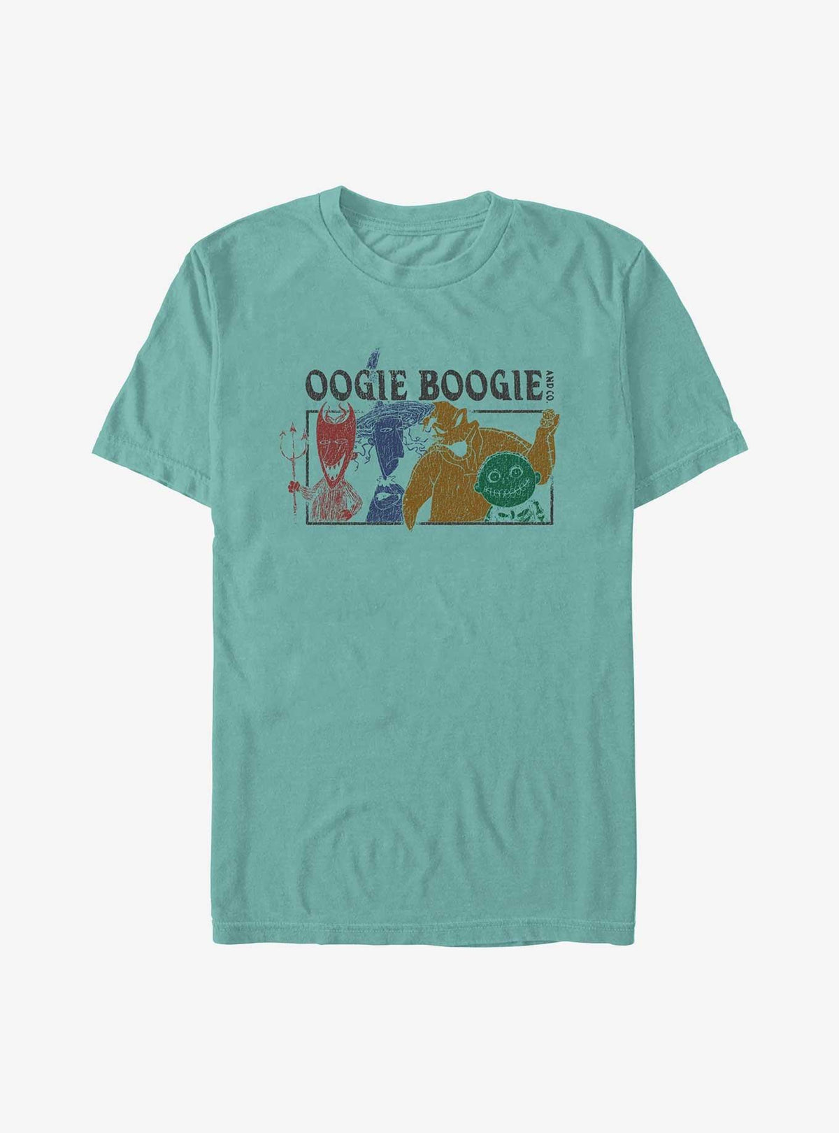 spooky holiday Oogie Boogie Let's Boogie Garment Dye T-Shirt
