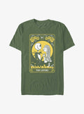 spooky holiday Jack Sally The Lovers Tarot Garment Dye T-Shirt