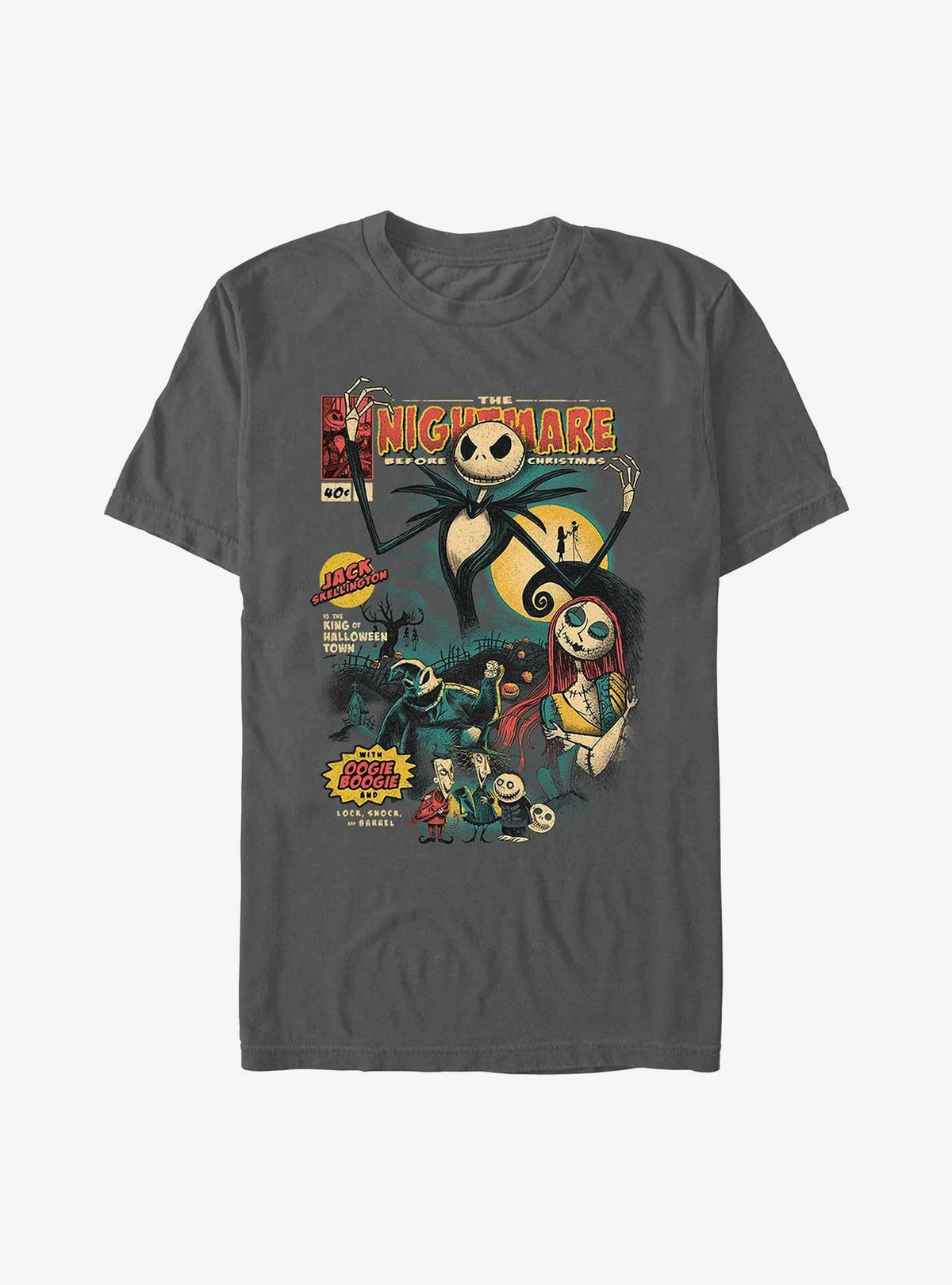 spooky holiday Comic Cover Garment Dye T-Shirt