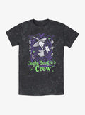 spooky holiday Boogie's Crew Shock Mineral Wash T-Shirt