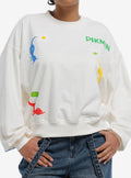 Pikmin Characters Girls Sweatshirt