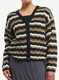 Sweet Society Earthy Brown & Green Girls Cardigan