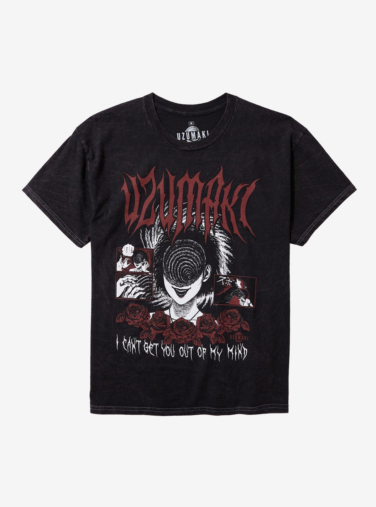 Junji Ito Uzumaki Out Of My Mind T-Shirt 2