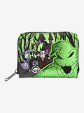 spooky holiday spooky villain Metallic Mini Zipper Wallet