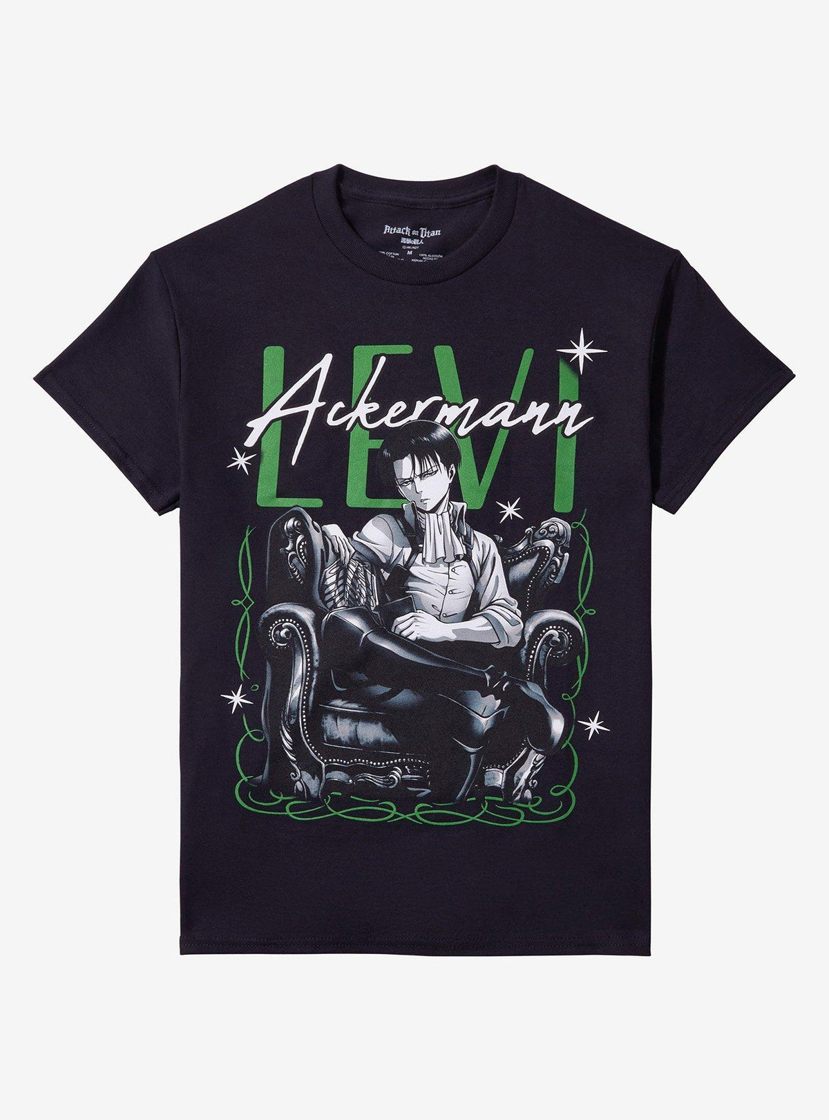 Attack On Titan Levi Chair Tonal Girls T-Shirt | Premium Unisex T-Shirt, Trending Graphic Tee