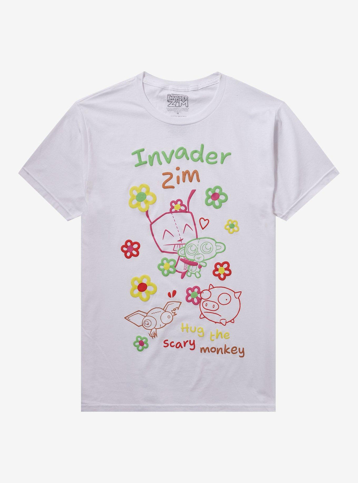 Invader Zim GIR Animal Friends Puff Prince Girls T-Shirt