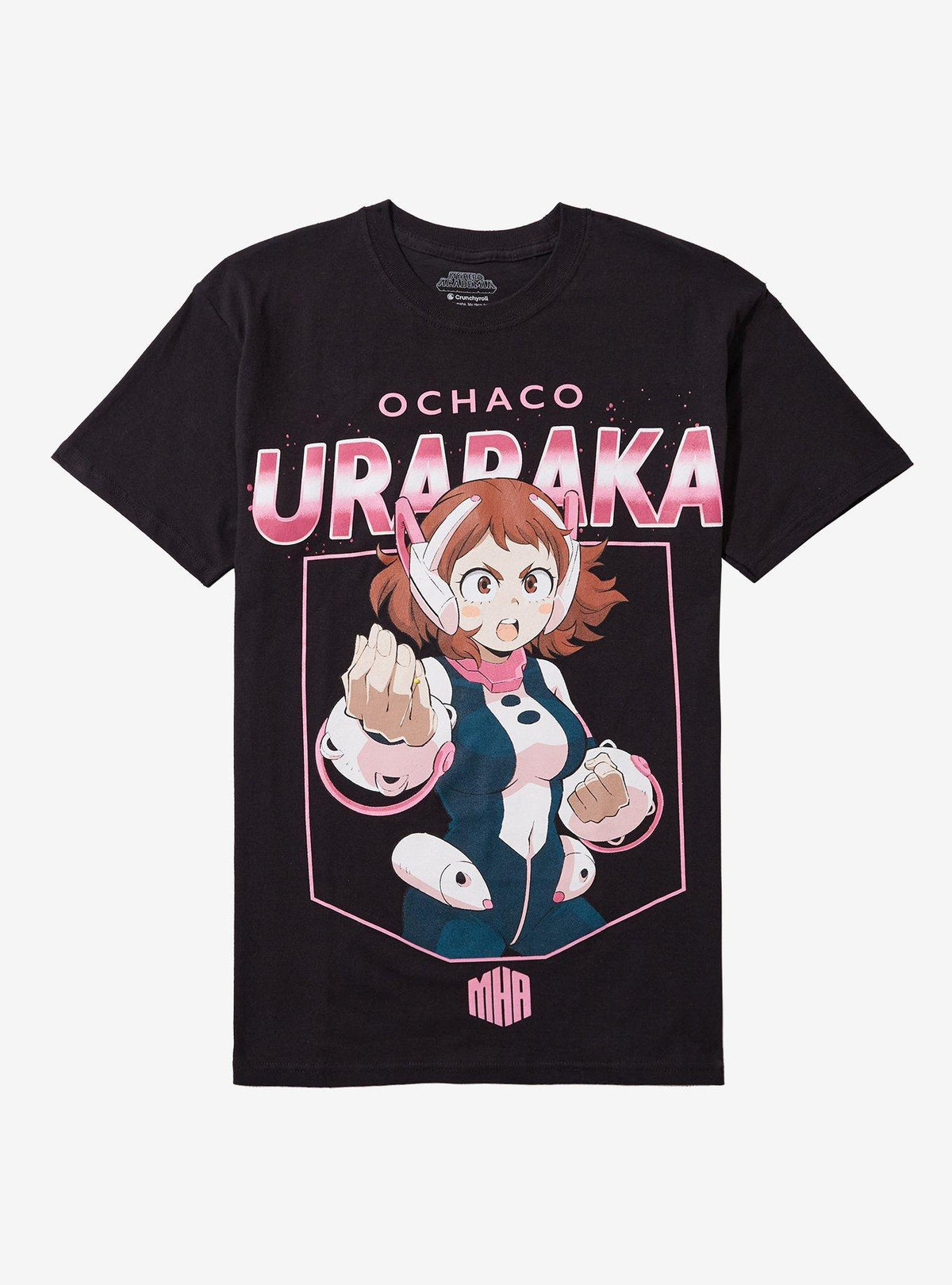 hero anime Ochaco Uraraka Profile T-Shirt