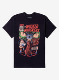 The Wicked Whiskers Meow Comic T-Shirt By Eduely 3