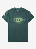 Tool Green Spiral Pigment-Dyed Girls T-Shirt