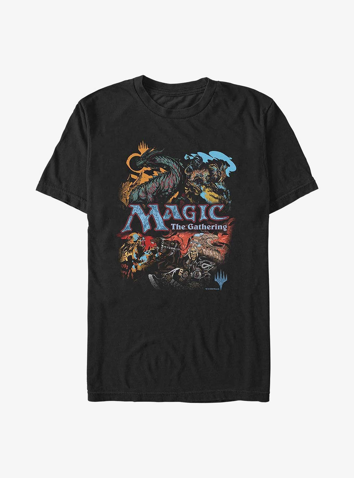 Magic The Gathering Vintage Collage T-Shirt
