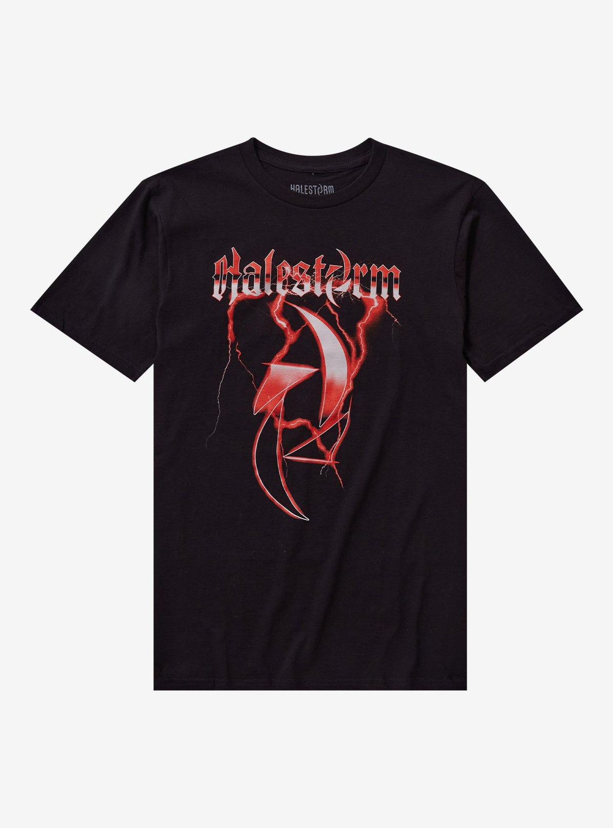 Halestorm Red Lightning Logo T-Shirt